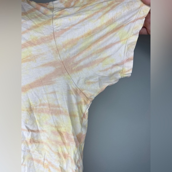 REVOLVE X One Teaspoon Starship Sunset Tie Dye Tee in Peach - Picture 9 of 11